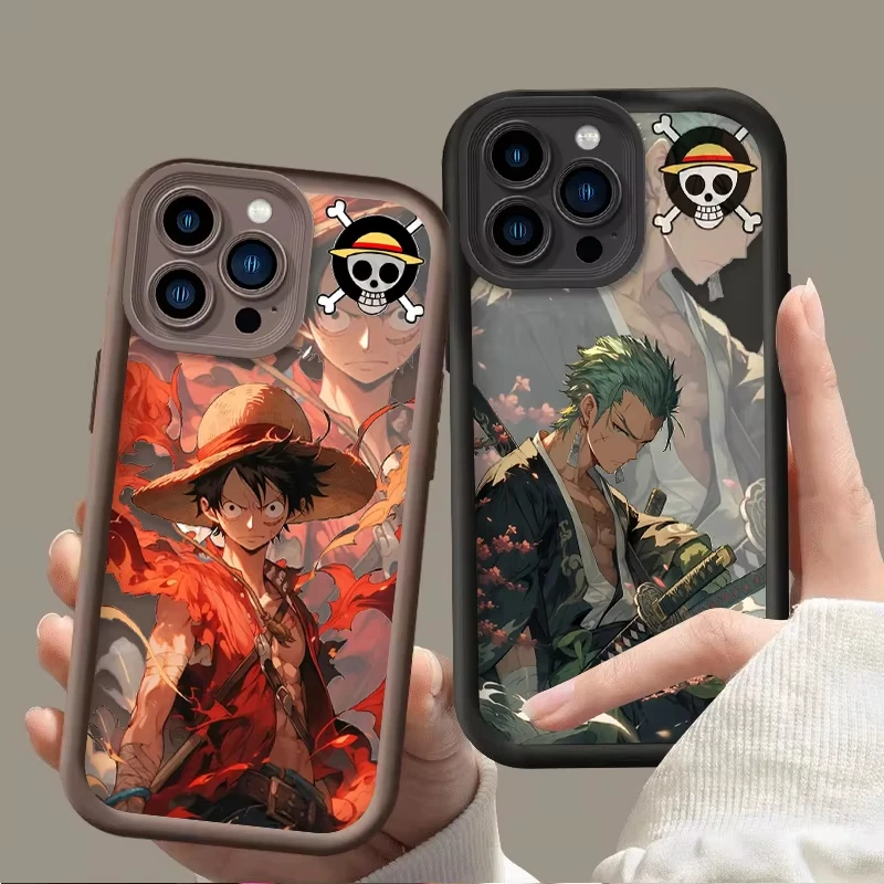 O-One Pieces Soft Phone Case For Apple iPhone 17 Pro 16 14 15 13 11 Pro Max 15 Plus 16E 17Air Shockproof Silicone Cover