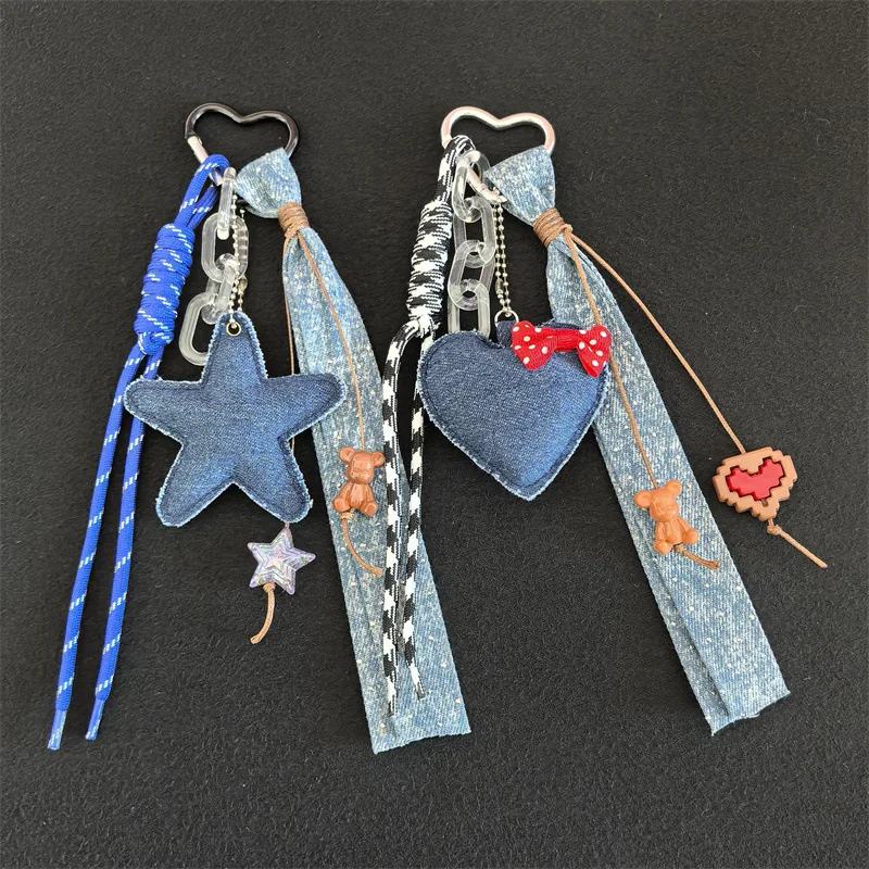 

Подвески для сумок унисекс, креативные аксессуары для джинсовой сумки Kint Star Love, модные, крутые, многофункциональные, высококачественные брелки
