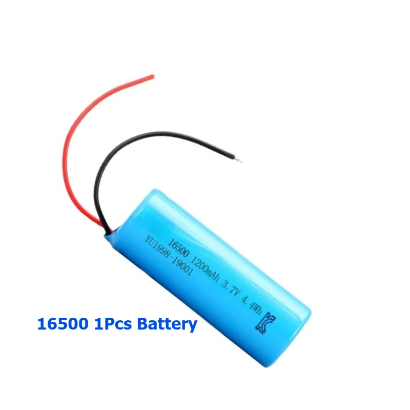 For 17500 1200mAh 3.7v 16500 Lithium-ion Rechargeable Battery Hair Clipper Special Battery