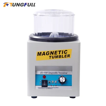 220V Magnetic Polishing Tumbler Machine Jewelry Diy Jewelry Polishing Machine Mini Magnetic Jewelry Polisher