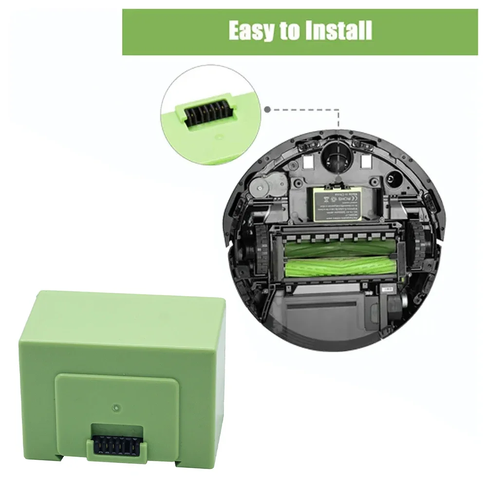 Irobot用i7バッテリーの交換,i7, 14.4v,3200mah,i7,e5, 7150, 7550, i3, 3150,3550, i4, 4150, i4,4624864用