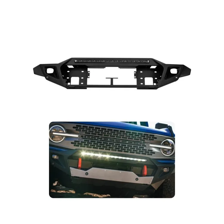 

Аксессуары Flying Wing 4x4, внедорожные спортивные биры, черная сталь, прочный передний бампер для предотвращения столкновений для Bronco