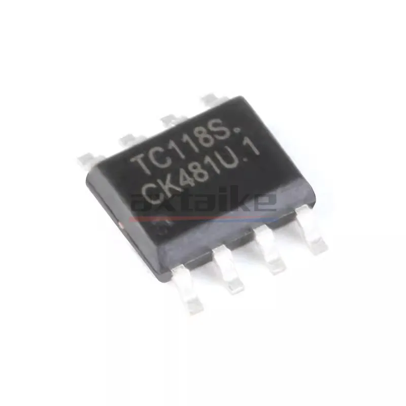20PCS TC118S SOP-8 SMD 2.5A 2.4V-7.2V 0.96W Single Channel DC Motor Driver IC