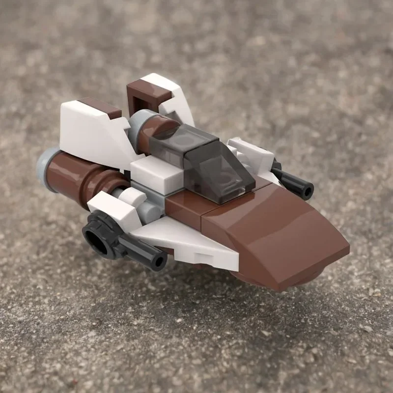 

26PCS MOC Star Battle Mini Fighter A-wing Building Blocks Toy Gift for Kids Creativity Development