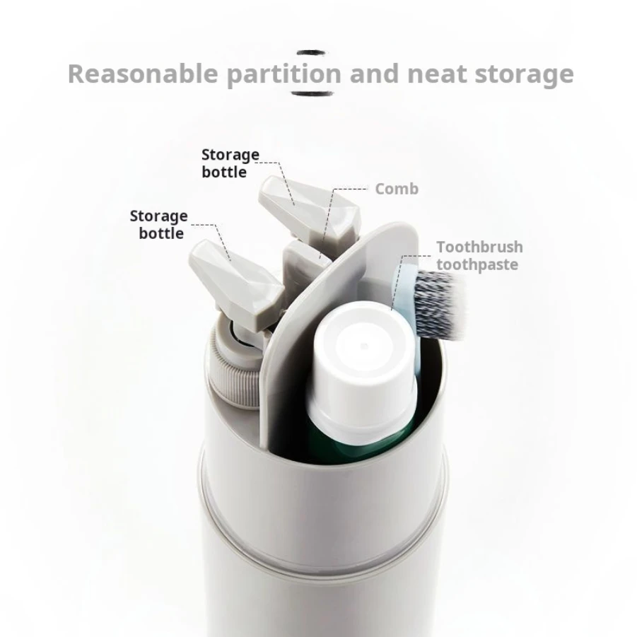 

Travel wash cup multifunctional toothbrushing cup toothbrush box mouthwash cup suit toothbrush storage box portable travel