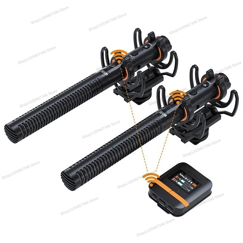 For Wireless Microphone Camera Top Live Broadcast Vlgo Directional Gun Type Internal Recording Microphone