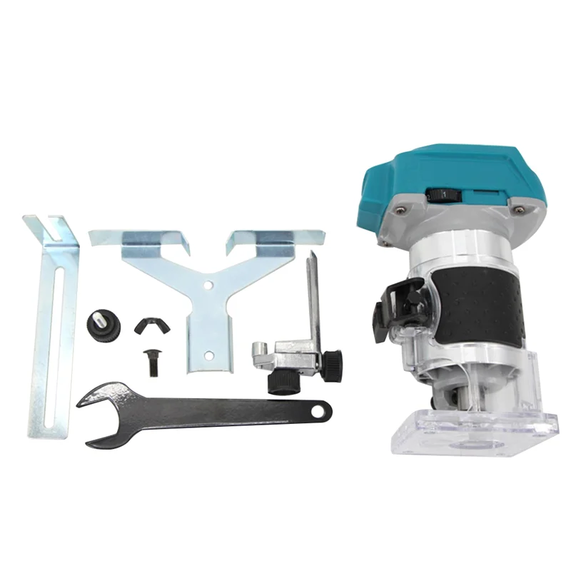 

Brushless Electric Trimmer Router For 18V 20V Battery Adjustable Woodworking Electric Trimming Engraving Machine