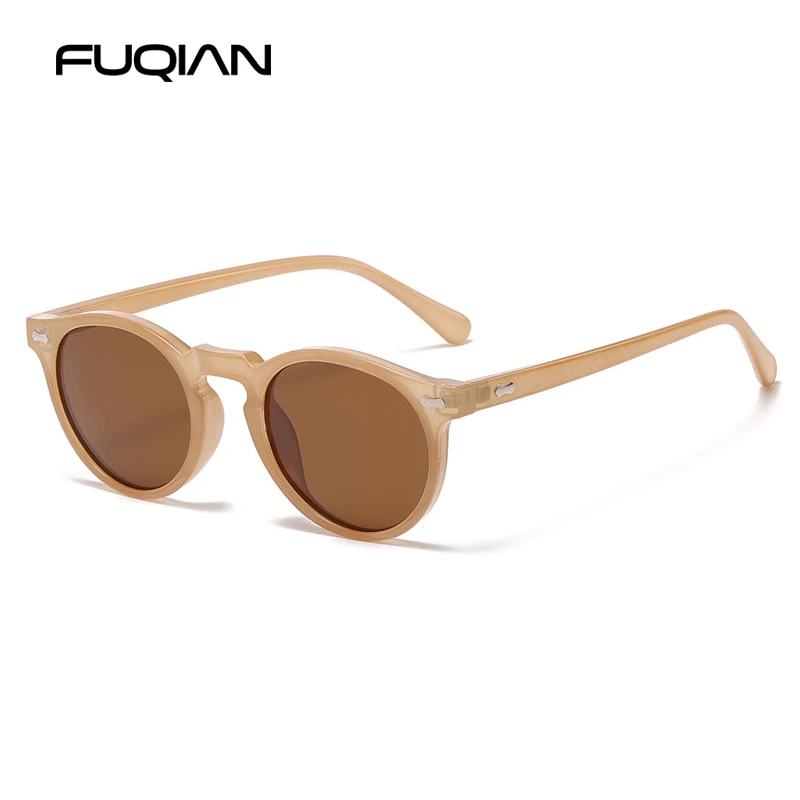 Retro Runde Sonnenbrille Männer Frauen Mode Kleine Polarisierte Sonnenbrille Für Männlich Weiblich Literarischen Vintage Shades Fahren Brillen