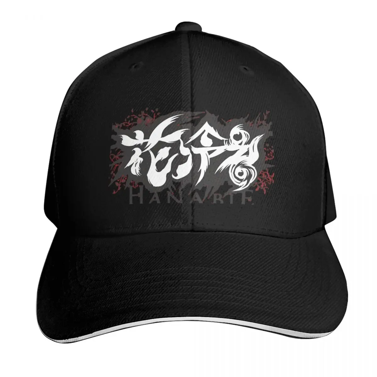 Hanabie Logo Baseball Cap tea Hat men's big size hat Snap Back Hat Streetwear Caps Women Men's