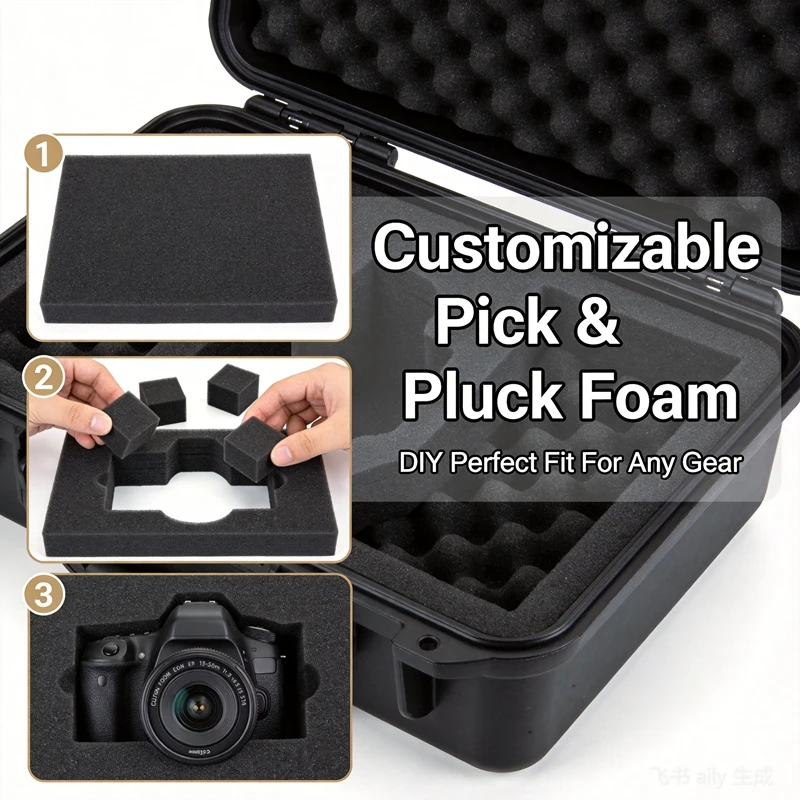 Pre Cut Sponge Photography Equ - Drone Hard Shell Case review and price