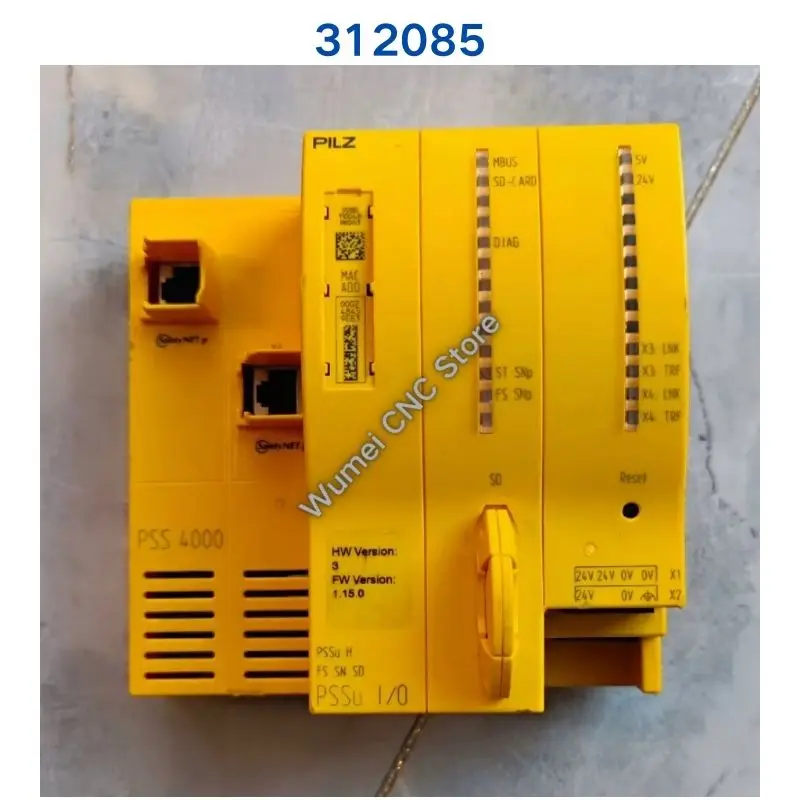 Second-hand test OK PILZ modular   PSS 4000   PSSu H FS SN SD   312085