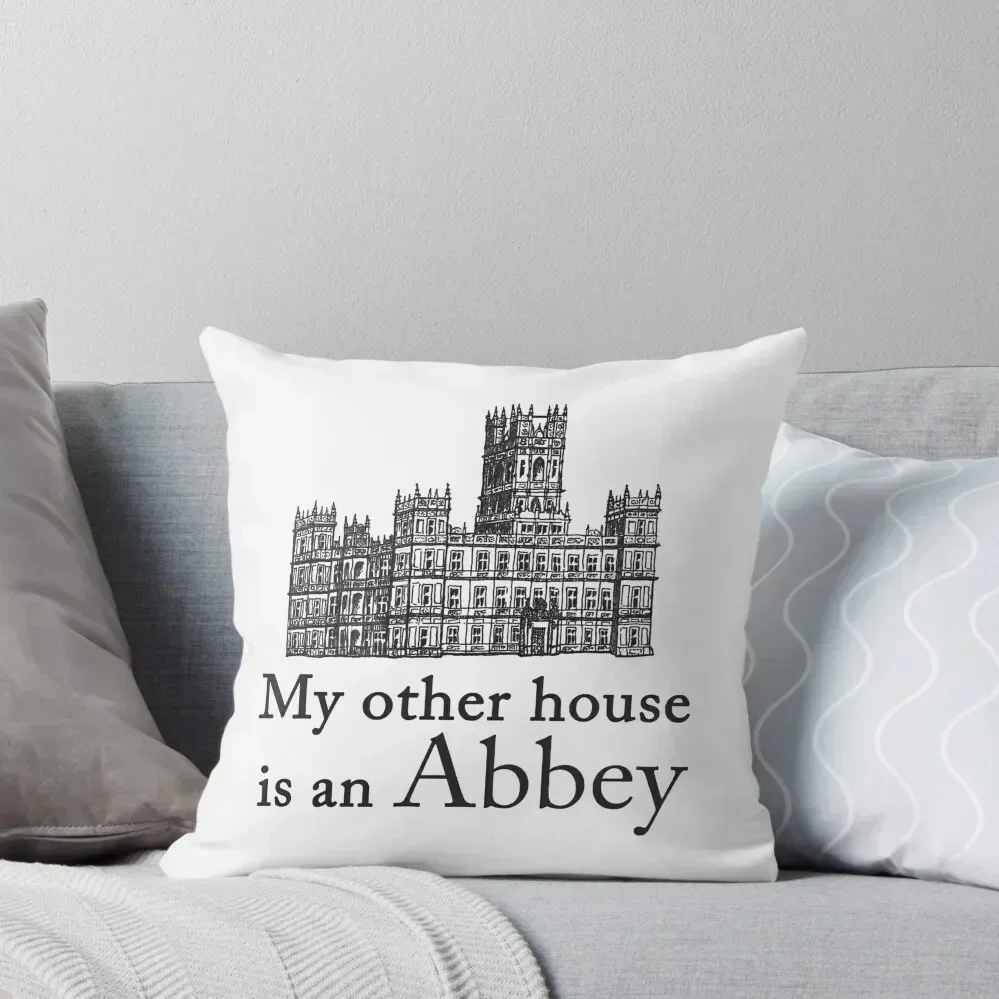 

My other house is an Abbey Throw Pillow pillow cover luxury christmas supplies Luxury Sofa Cushions pillow