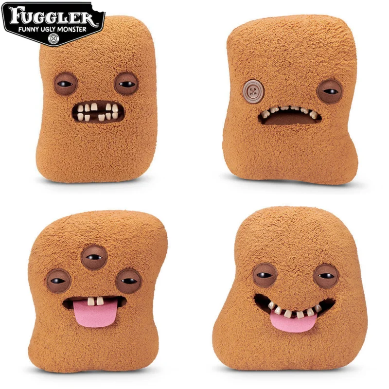 

ZURU FUGGLER Bigg Nuggets Забавная уродливая плюшевая кукла-монстр в виде курицы, необычная коллекционная фигурка, игрушка, подарок на день рождения, сюрприз