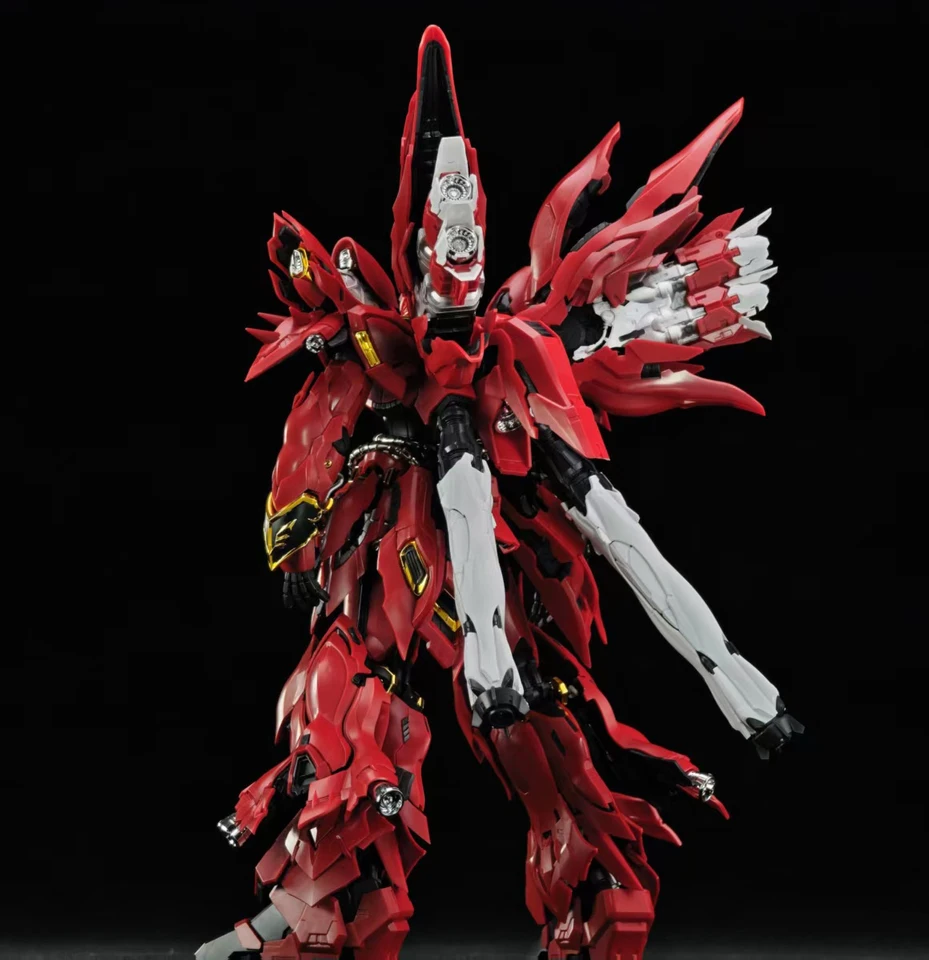 コメットテクノロジー シナンジュ MG 1/100 MSN-06S 赤い彗星組立