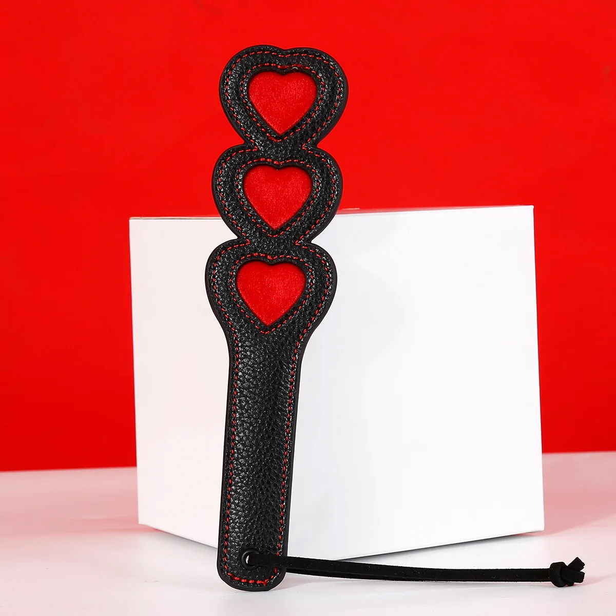 Conjunto de accesorios exóticos de cuero en forma de corazón, lencería de restricción, látigo fetiche, juegos sexys para adultos, Bdsm, Bondage, juguetes Porno