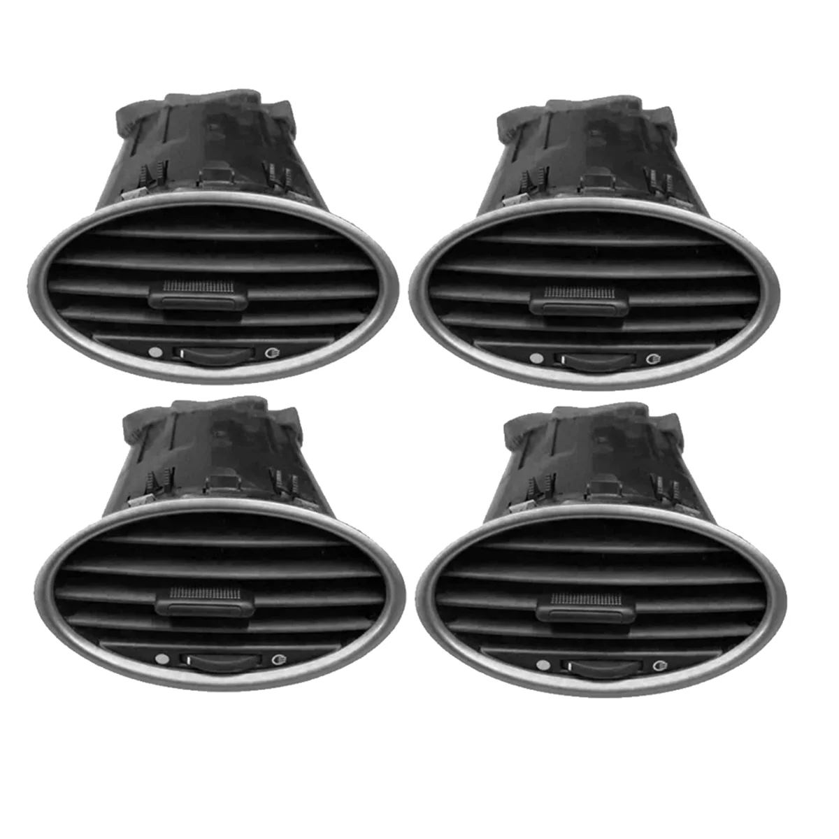 1Set/4Pcs 4M51-A014L21-AD Front Dash Center Air Conditioning Outlet for Ford Focus MK2 2005-2013 AC Air Vent Grille Assy