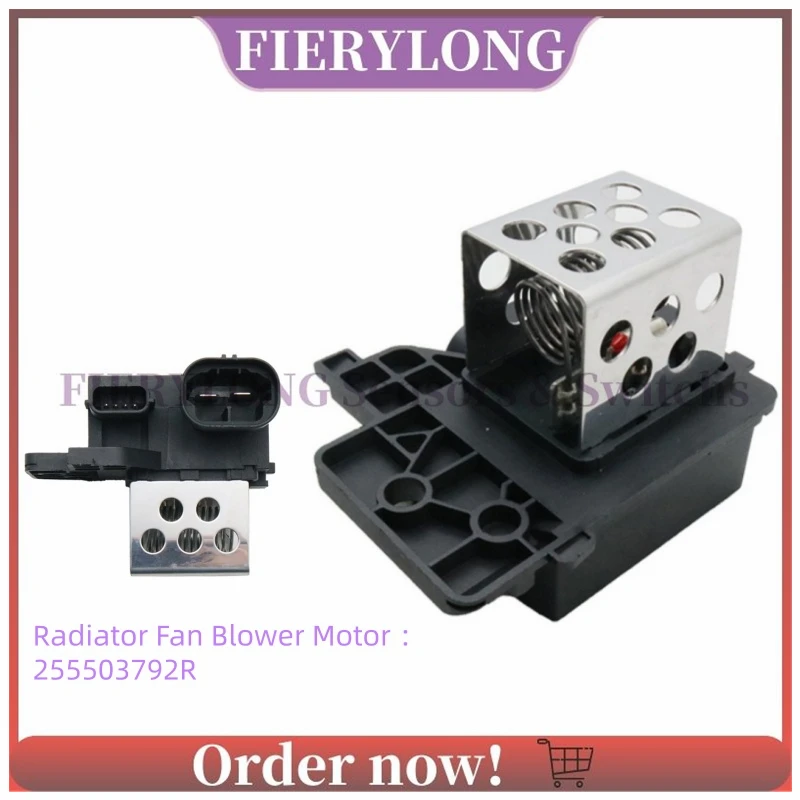 255503792R New Blower Heater Fan Motor Resistor For Renault Captur Ii 2020-2025 Clio V 2019-2025 Auto Parts Accessories