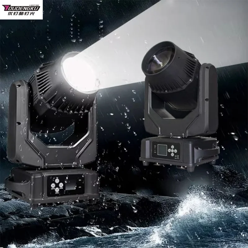 

4 pieces Professional 200W beam Moving head Light LED Outdoor Waterproof Stage Light Moving Head Beam Light