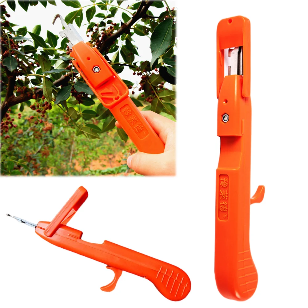 Grape Picking Tool Multifunctional Small Fruit Picking Trimmer Ergonomic Pepper Flower Branch Scissors for Farm Garden