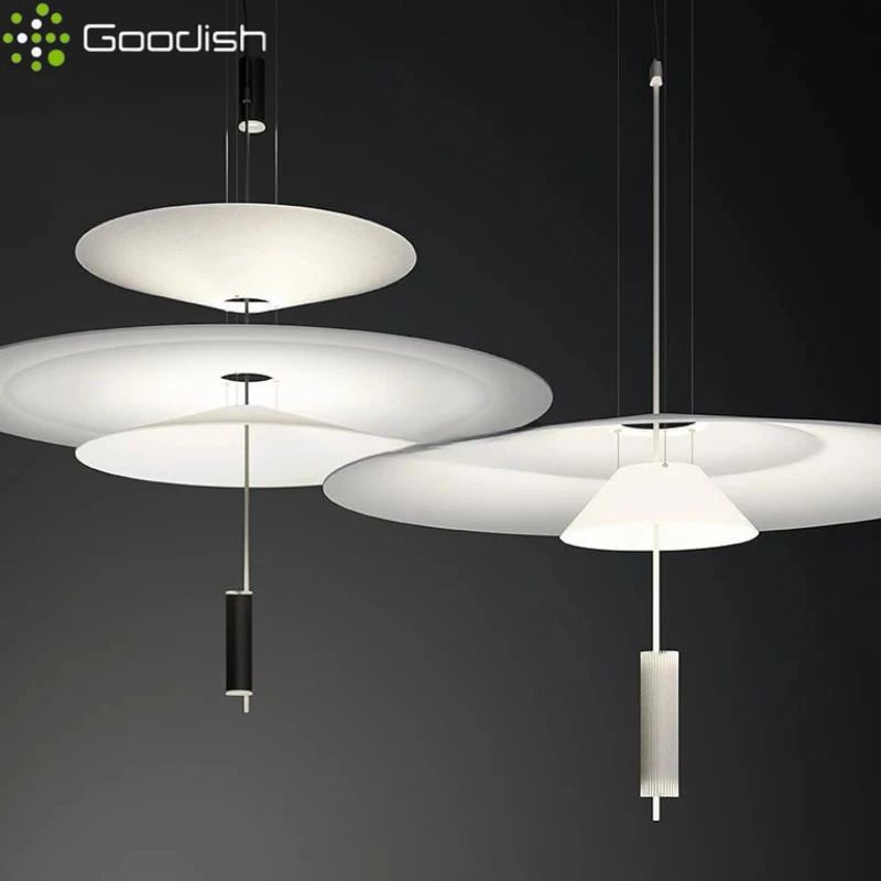 Modern Minimalist Nordic Acrylic lotus leaf Iron LED Pendant Light Art Creative Lamps for Living Room Home Decoration Chandelier