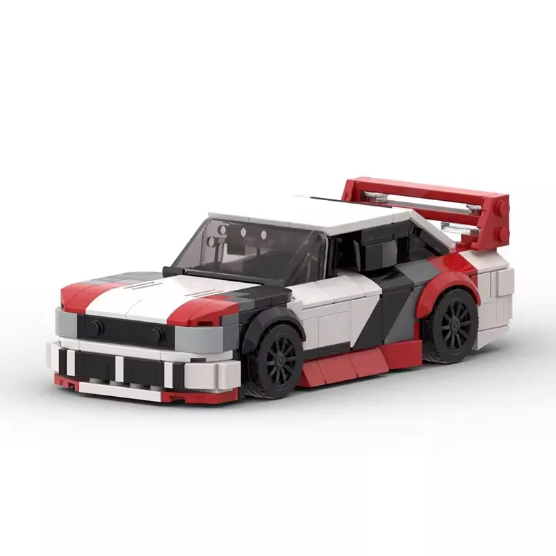 

MOC Audis 90 Quattro building block Racing is compatible with LEGOS Children's Puzzle building Racing block toy gift