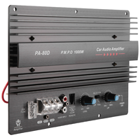 A02R! PA-80D 12V 1000W Car Audio High Power Amplifier Amp Board Powerful Subwoofer Bass Amp Car Player