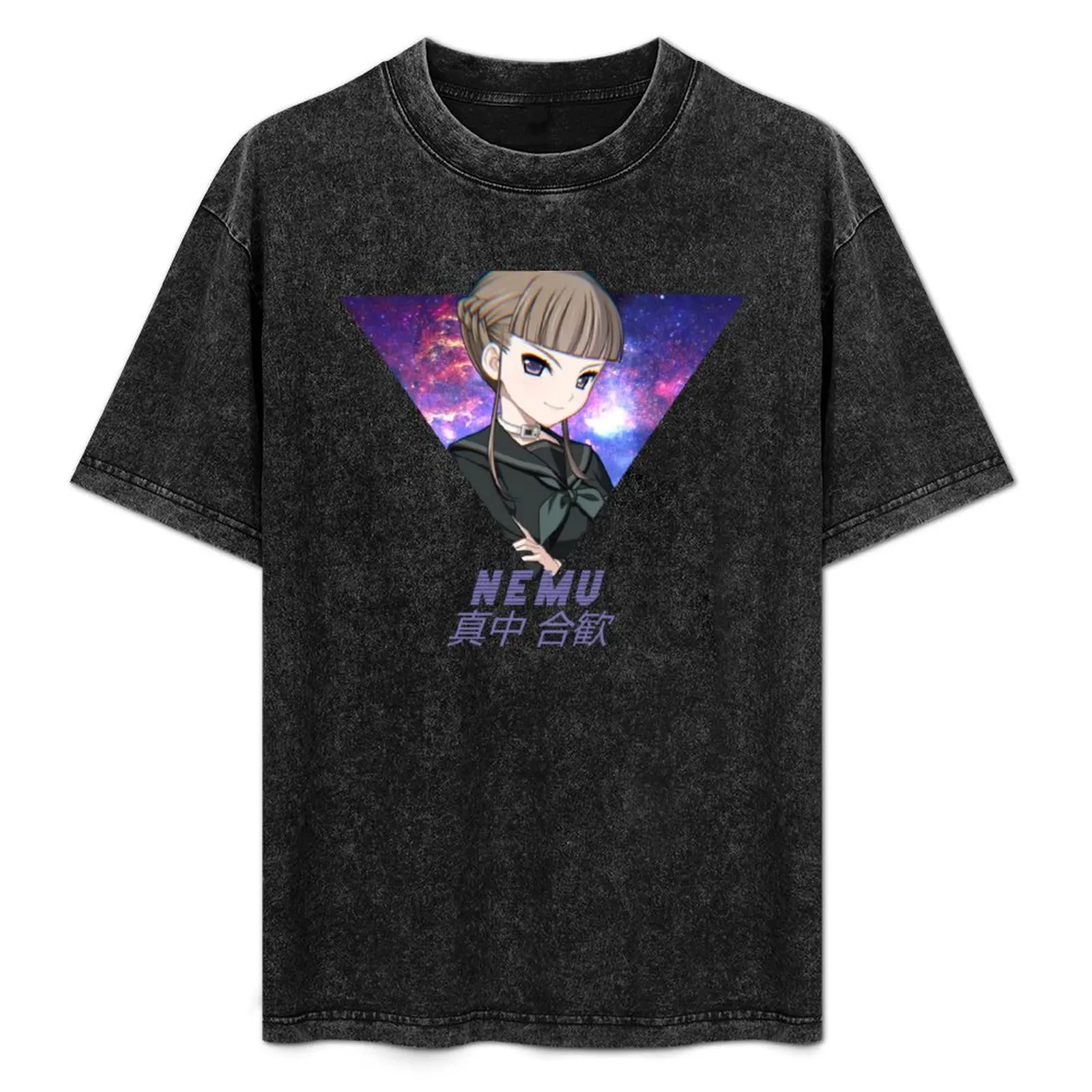 

Nemu Manaka Space Waifu T-Shirt sports fans graphic tee shirt luxury designer new gifts and t-shirts t shirt for men