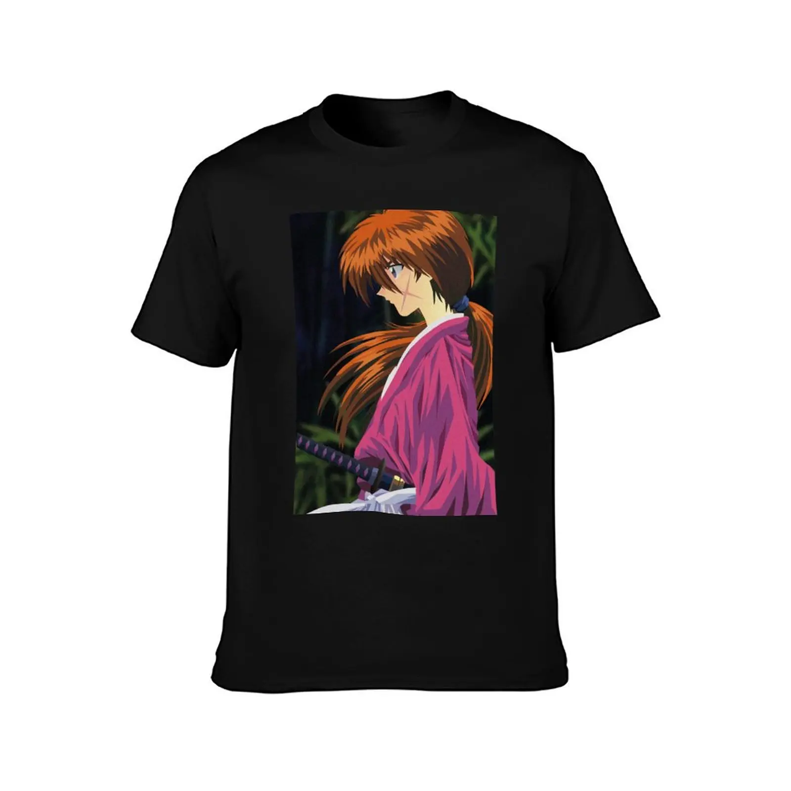 Himura kenshin T-Shirt Cool Feeling Summer Tee Shirt T-Shirt