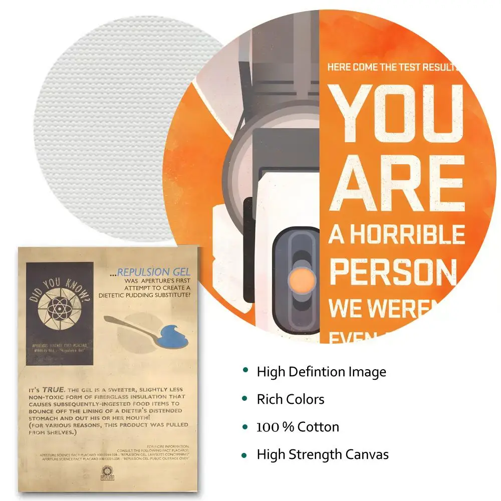 ملصق فيديو بوابة HD أنيمي الساخن لعبة موضوع 2 المغني/OST/فيلم مقاوم للماء ذاتية اللصق ديكور المنزل