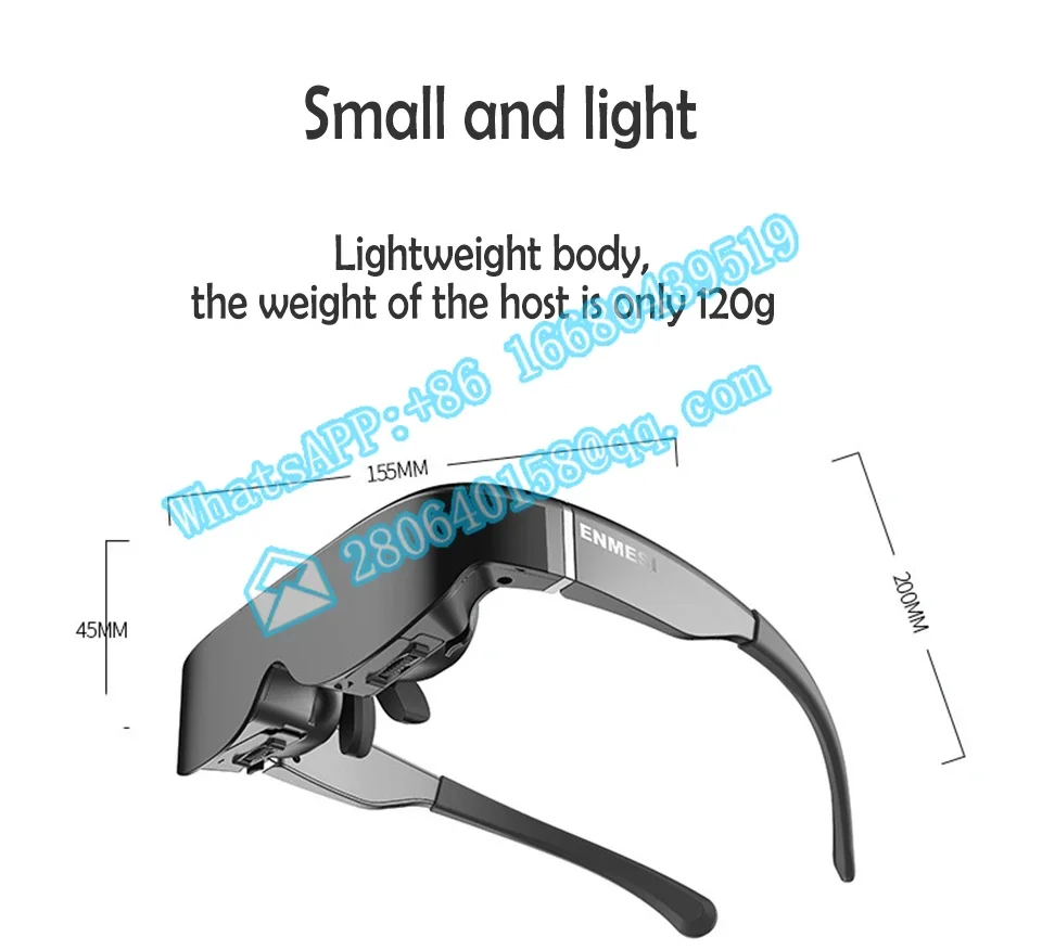 Gafas de vídeo 3D Virtual de fábrica Tv Vr Reality