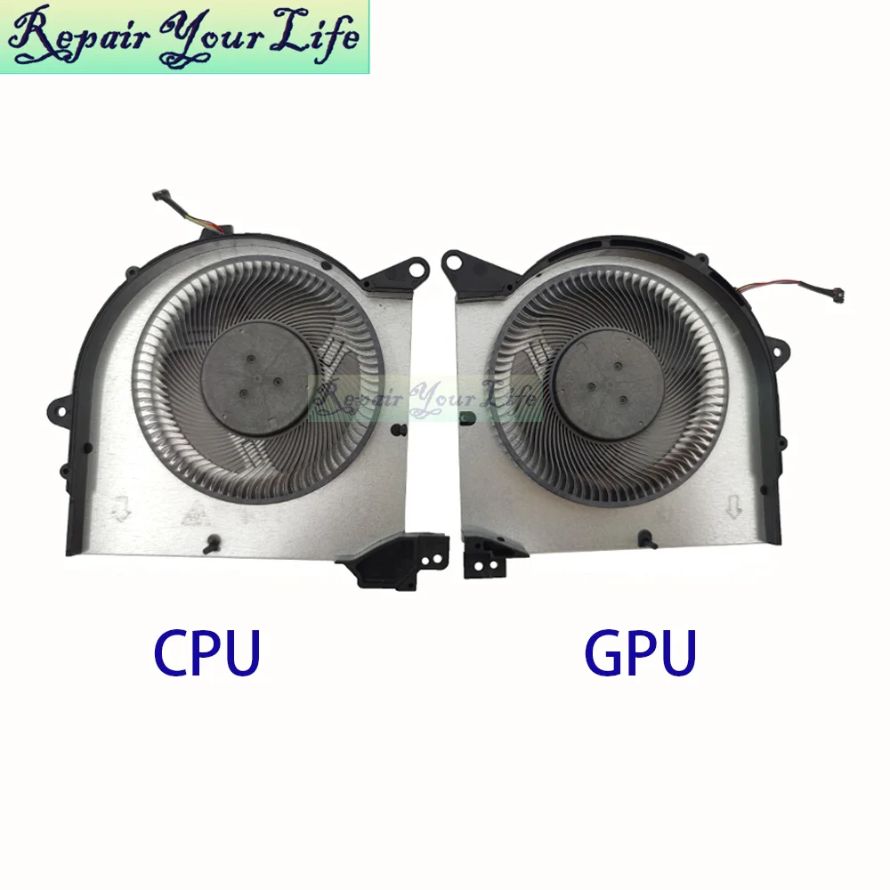 DC12V CPU GPU Cooling Fan For Machenike L16 L16W NB801012HHT4B01F11 NB801012HHT4B01F11 Notebook Processor Cooler Fans Radiator