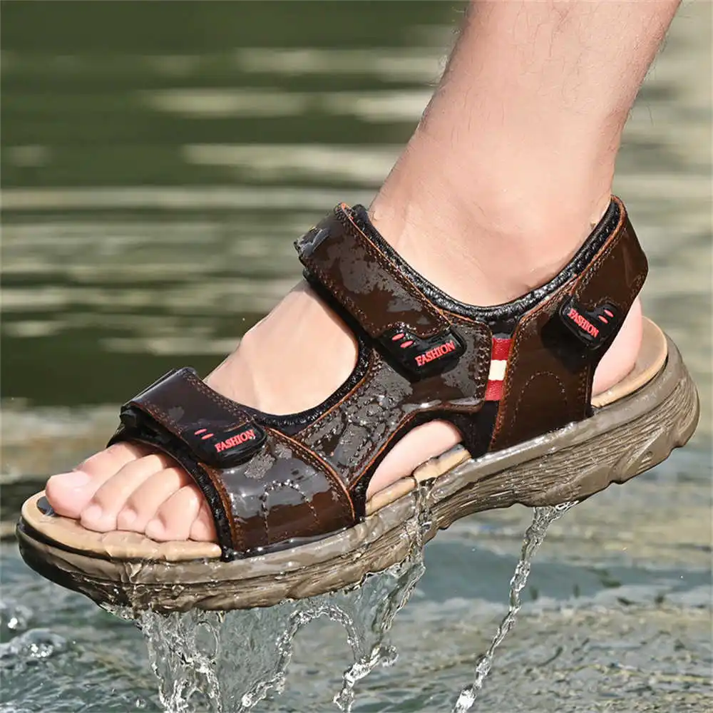 Open From Front Size 44 Luxury Man Sandal Slippers House Shoes Adult Men Sneakers Sports Hypebeast Sapateneis Runners