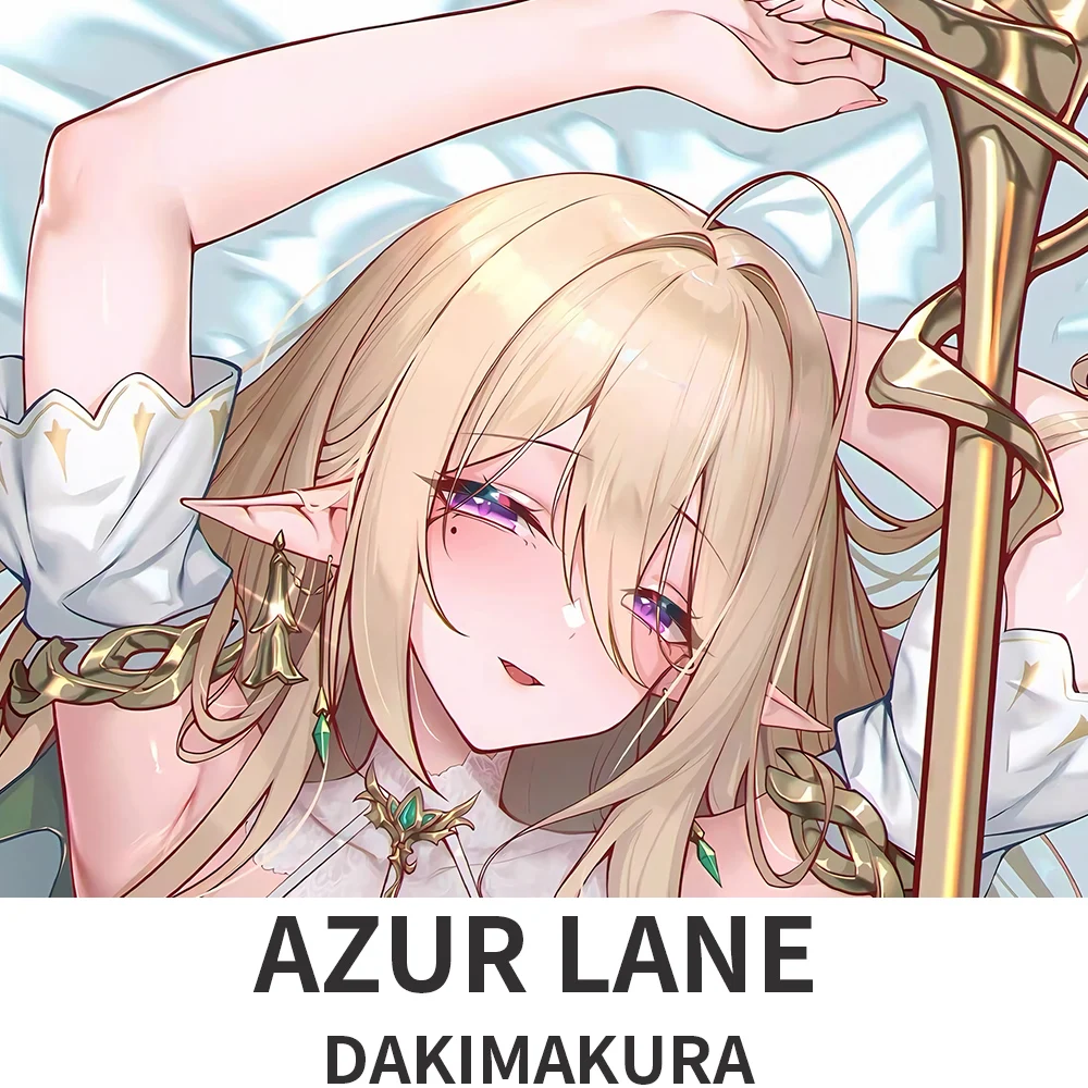 Azur Lane Dakimakura وسادة حالة العناق.. أنيمي HMS الأسد وسادة غطاء الوسادة