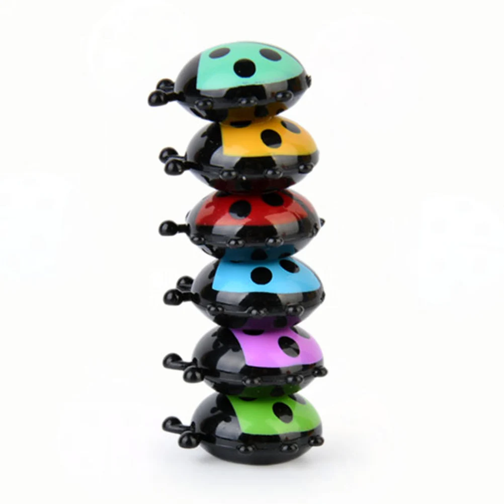 

12 Pcs Magnetic Fridge Creative Magnets Decoration Ladybird Refrigerator Cartoon