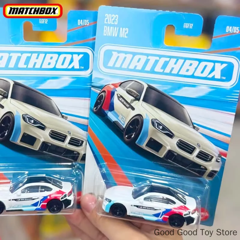New 26R Matchbox Car Lifetime Toy 1/64 Diecast Bmw M2 3 Serie Tourisme 2002 I4 Police Sedan Berline 1m Vehicle Auto Model Toy