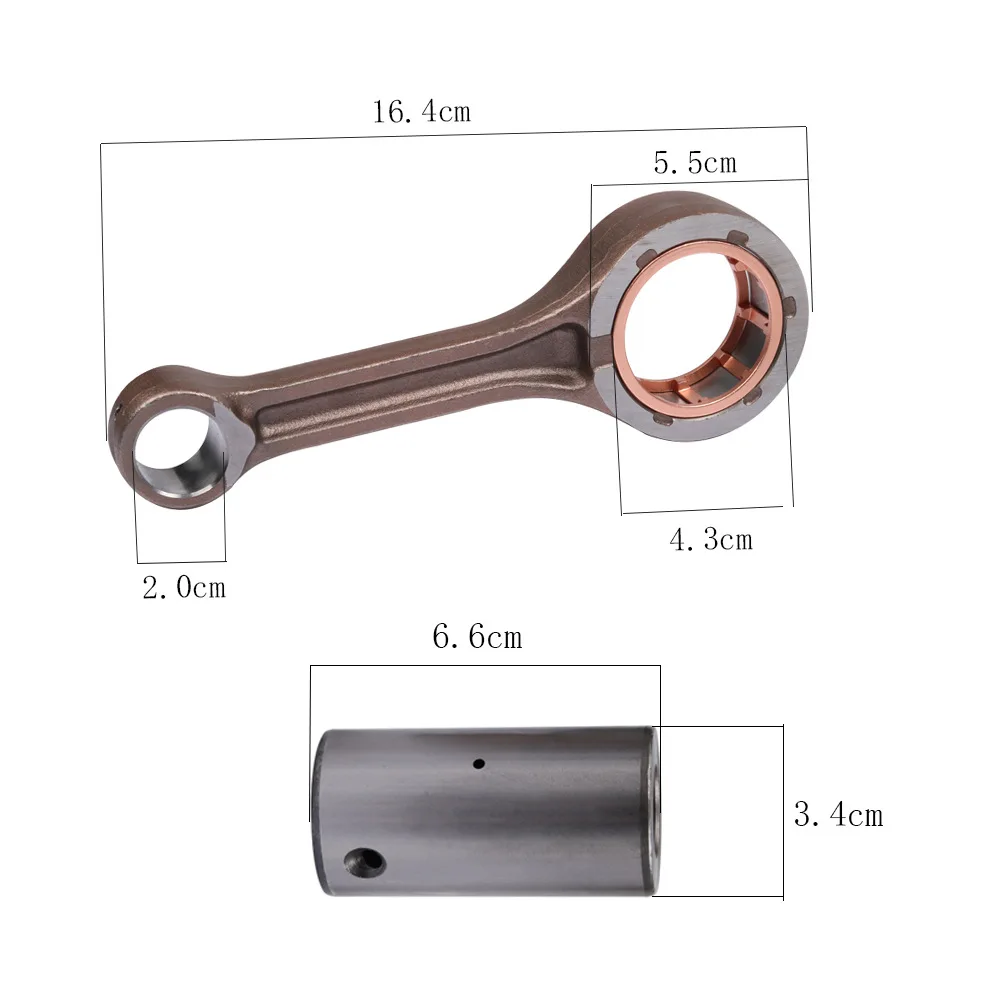 Bielas de Virabrequim de Alta Qualidade para Motocicletas Honda CB400 Falcon NX400 NX4 NX XR 400