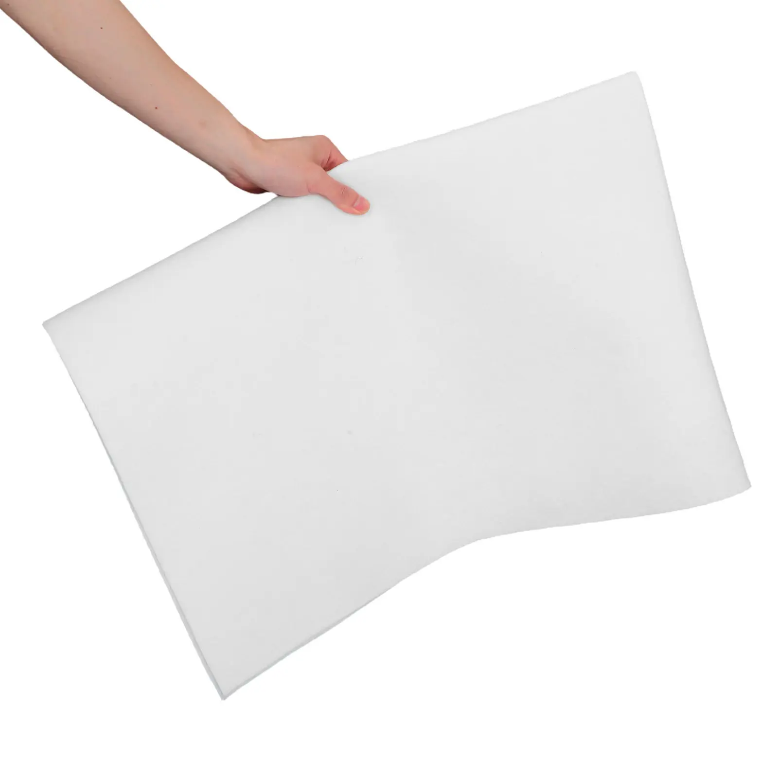 Tapis en feutre blanc pour calligraphie 80x120cm, en laine, absorbe l'excès d'encre, maintient le papier en place, sans fibres, antidérapant, pour peinture et dessin