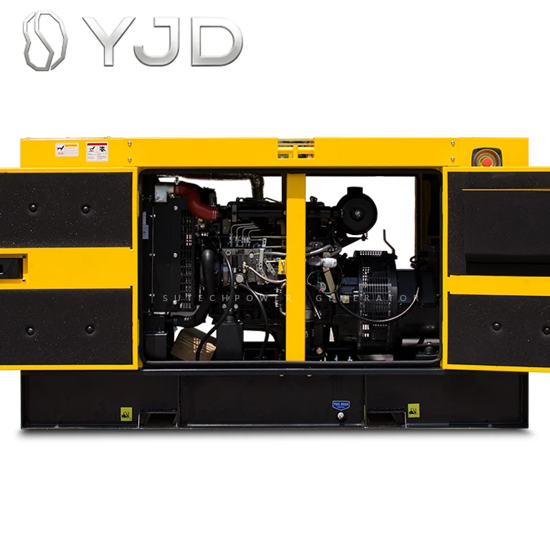 DYJD Electric Diesel Power Kubota Generator 20kw 30kw 50kw 80kw 100kw 150kw 200kw 300kw with Silent Soundproof Trailer Type