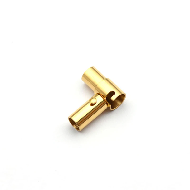 10Pcs 3/4/5/6/8MM Stainless Steel Magnetic Clasp Lock Closure Fastener Snap Fastening For Bracelet Jewelry Making Accessories