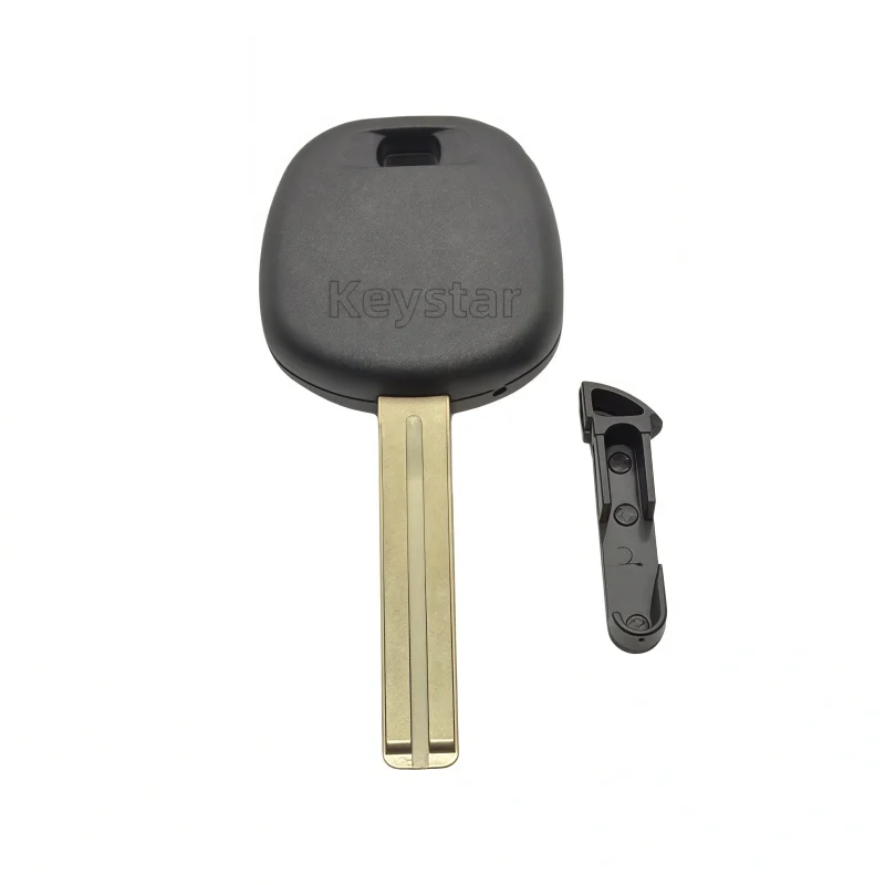 keystar 10pcs TOY48 Car Non-Transponder Key Shell VA2 Blade Chip Less Spare Ignition Key for Toyota Corolla Auris Lexus RX350