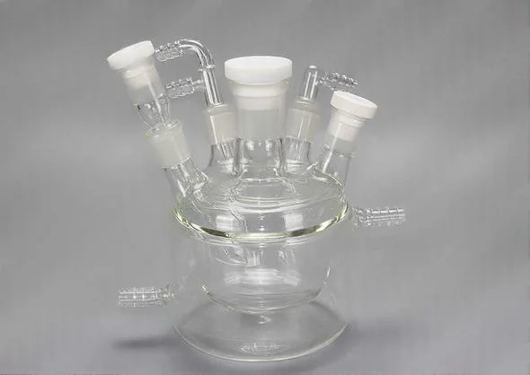 150ml Five Mouth Water Bath Electrolytic Cell Excluding electrodes