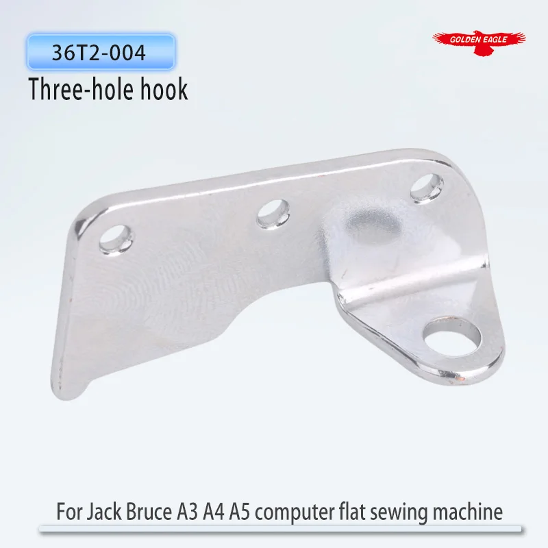Jack Bruce A3 A4 A5 computer flat lathe head original factory three hole through the line industrial sewing machine parts