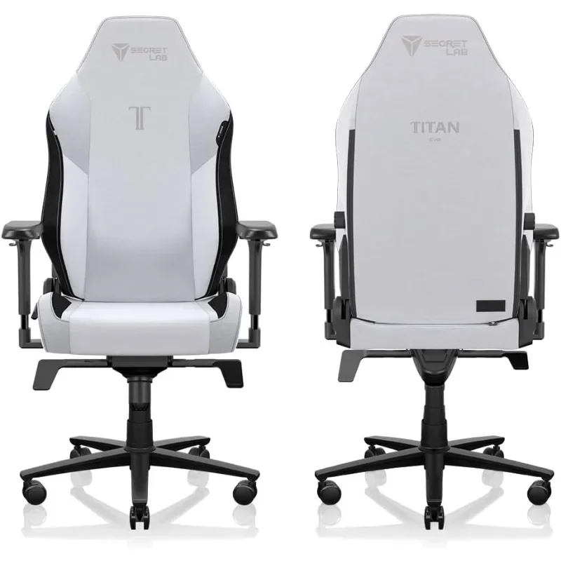 Secretlab Titan Evo Artic White Gaming Chair - Reclining, Ergonomic & Comfortable Computer Chair with 4D Armrests