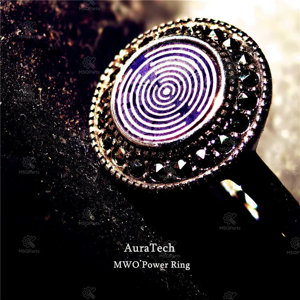 

MWO Ring Polarizing Disc Meditation Practice Resonance Matrix Energy Enhancement Reiki Assist Ring