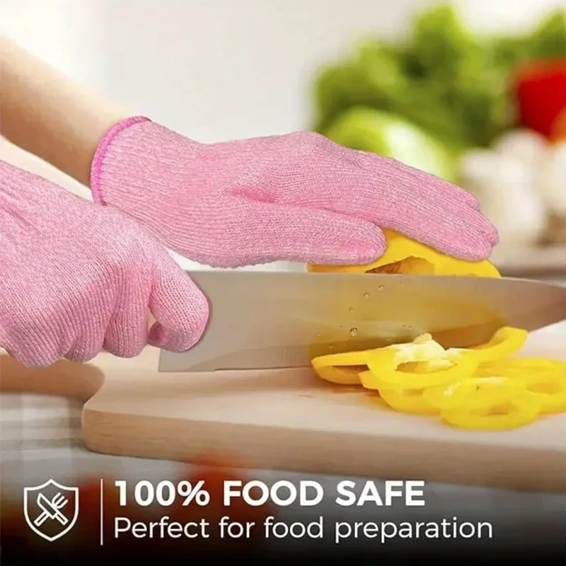 Anti cutting touch screen anti cutting gloves kitchen food grade slaughter and fish killing anti cutting cleaning gadgets work