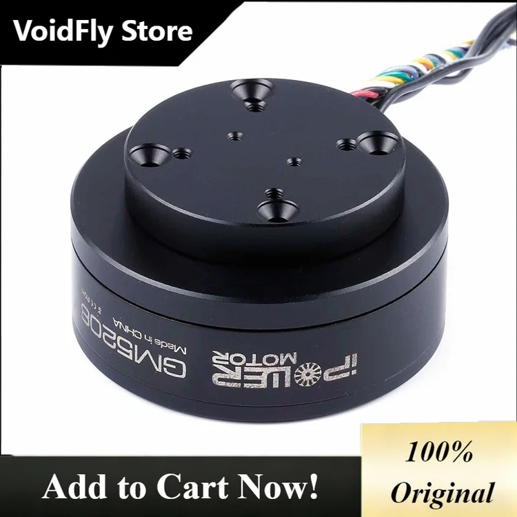 VoidFly Gimbal motor GBM5208H-200T 5208 motor with AS5048A encoder for 3-Axi brushless gimbal DSLR Mount GH4 5D2 5D3 6D gm5208-2