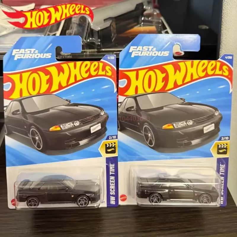 

Original In Stock Hot Wheels Car Nissan Skyline Gt-R Diecast 1/64 Alloy Model Vehicle Display Toys Ornament Boy Birthday Present