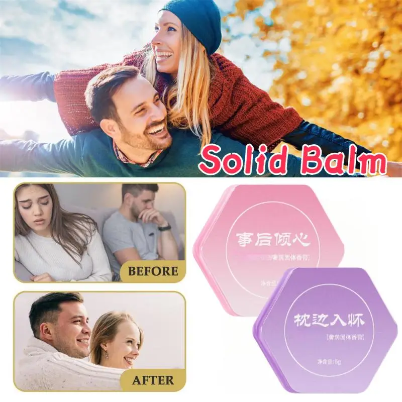 2 Stück universeller fester Balsam Damen lang anhaltender leichter Duft fester Balsam nicht flüchtiger tragbarer haltbarer Balsam feste Seife Parfüm