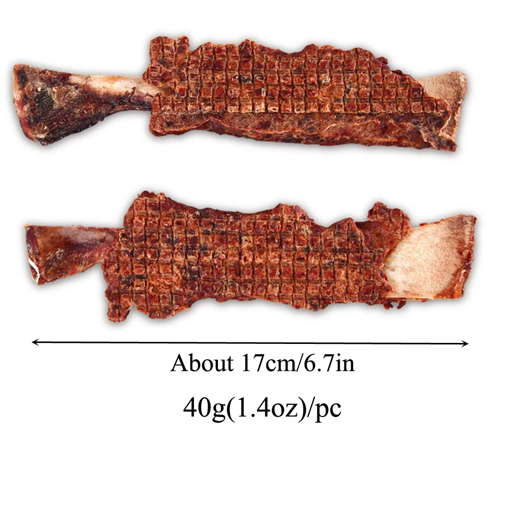 يعامل الكلاب المصنوعة من مضلع لحم البقر الطبيعي بالكامل للكلاب الصغيرة والمتوسطة والكبيرة - يمضغ الكلاب تدوم طويلاً بدون إضافات صناعية