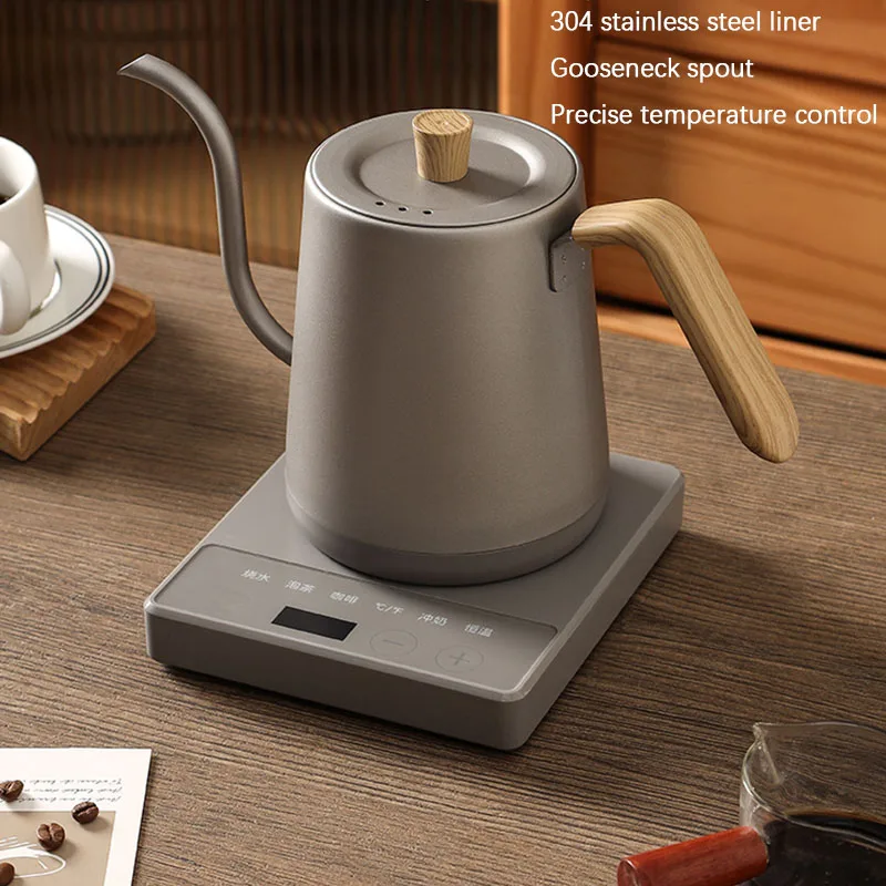 110v 220v Kettle tea goose neck slim mouth temperature control heat preservation constant temperature electric kettle coffee pot